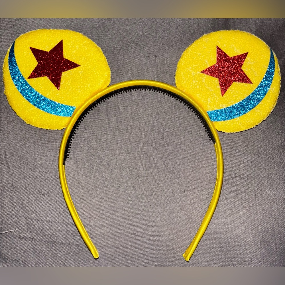Adult Disney Pixar Luxo Ball Inspired Mickey Mouse Sequin Ears